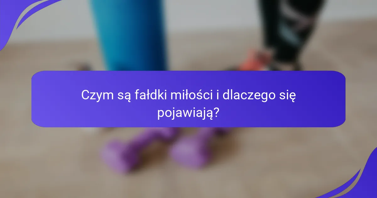 Czym są fałdki miłości i dlaczego się pojawiają?
